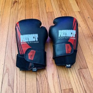 Patriot Sports Fitness Boxing Gloves 12 oz Velcro unisex athletic active sport